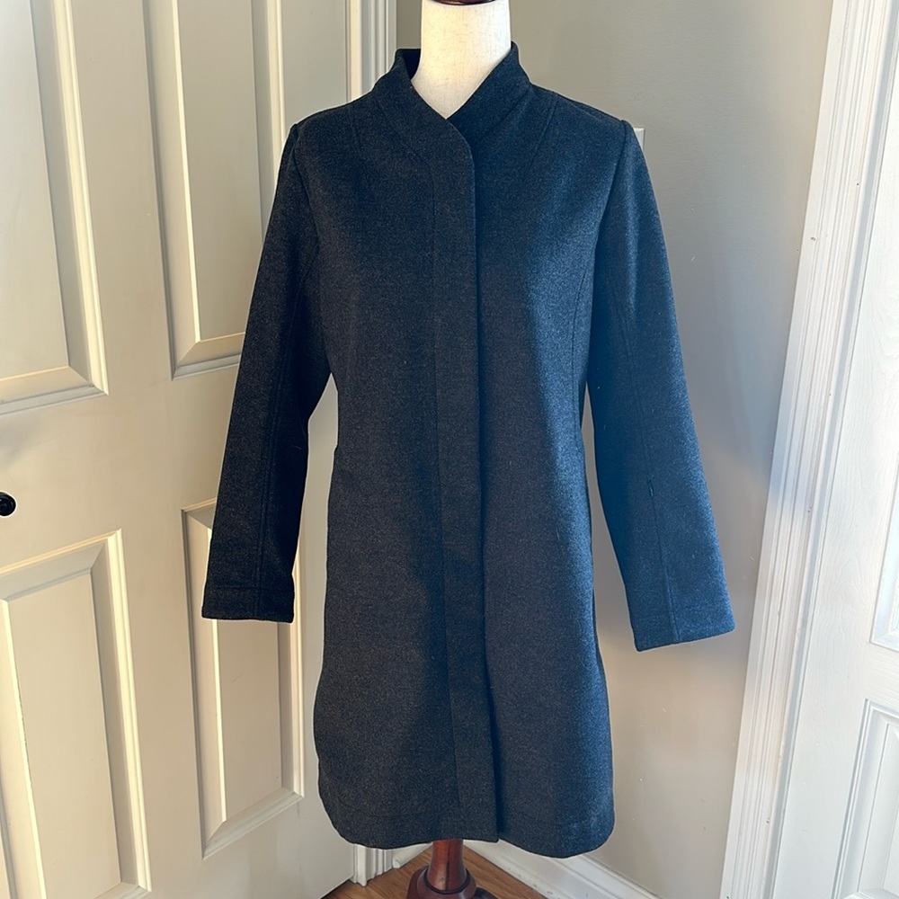Lululemon Long Wool Coat**Rare.